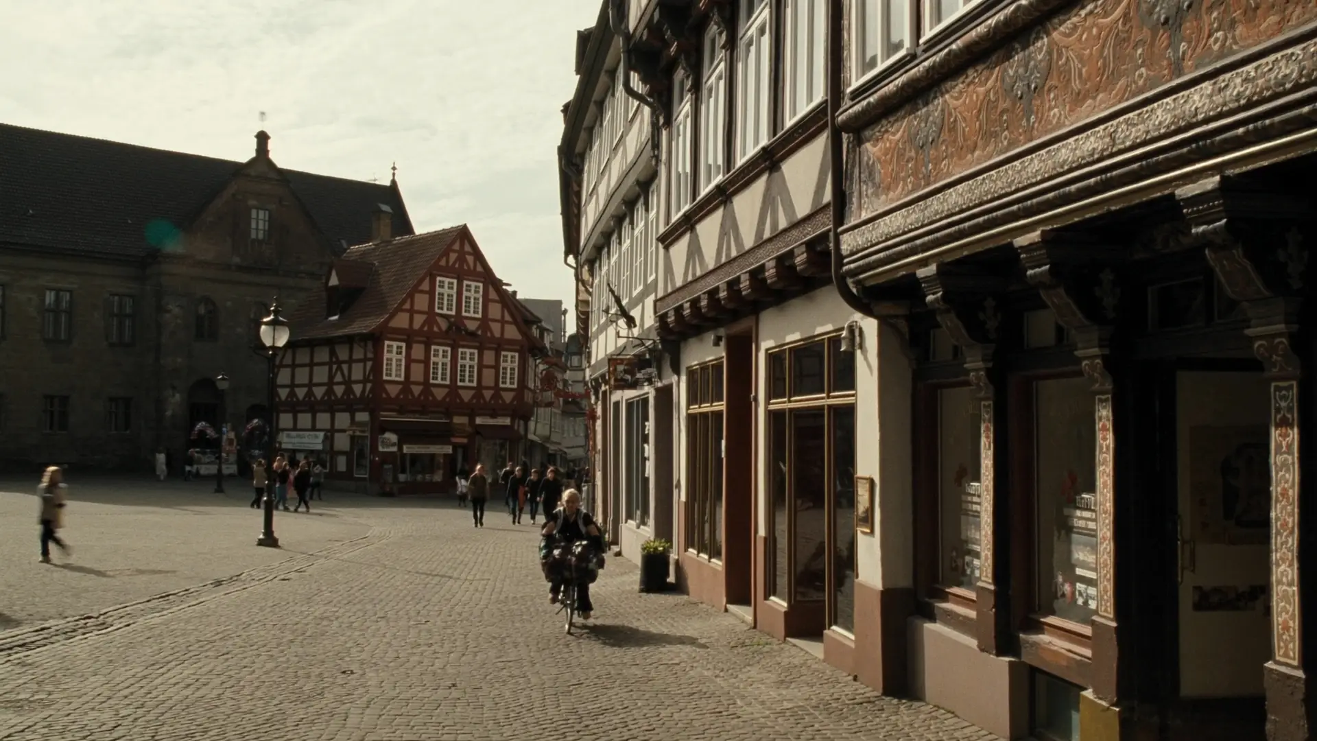 Altstadt-Straßenszene in Braunschweig